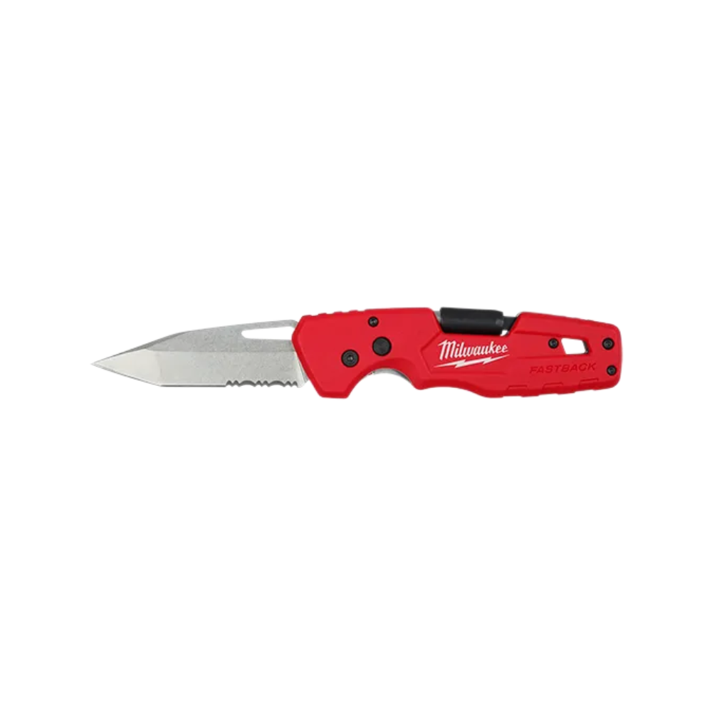 Milwaukee FASTBACK 5-in-1 Folding Knife 48-22-1540 from GME Supply